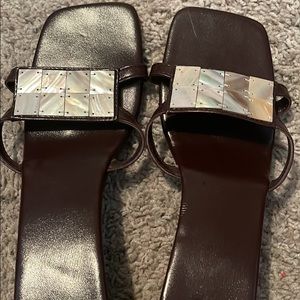 Woman’s Vintage Vietnam Slide In Sandal - Size 7